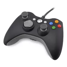 Control Generico Compatible Con Xbox 360 Alambrico Negro 