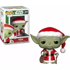 Funko Pop Star Wars Yoda Santa Claus 277 Navidad Mandalorian