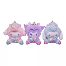 Peluche Chibi Mini My Melody Kuromi Cinnamoroll Unicornio