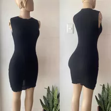 Vestido De Hilo A Rallas 