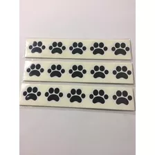 100 Adesivos Decorativo Cachorro Dog Pet Patas Patinha 4x3cm