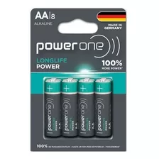 Pilas Aa Alcalinas Powerone Longlife Blister X8 Unidades