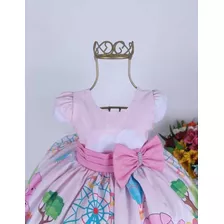 Vestido Temático Inspirado Na Peppa Pig