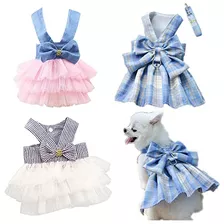 Lindos Vestidos De Haltén Lazo Mascotas, Ropa De Perro...