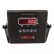 Balança Digital Industrial 300kg X 50g Com Bateria - Balmak Cor Preto 110v/220v