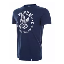 Camiseta Venum Natural Fighter Eagle Azul