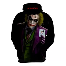 Blusa Frio Moletom Casaco Arlequina Coringa Palhaço Filme 01