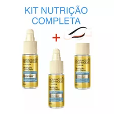 Kit C 3: Sérum Techniques Argan Nutrição Completa 30ml