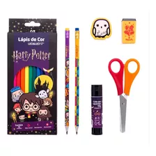 Lápis Harry Kit Escolar Presente Para Fãs Do Harry