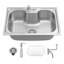 Cuba Pia Cozinha Gourmet Aço Inox 50x40 Acessórios