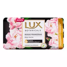 Sabão Em Barra Lux Glicerinado Rosas Francesas Botanicals De 125 G