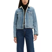 Casaca Mujer Sherpa Azul Levis 36136-0000