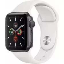 Reloj Smartwatch W26 Color De La Caja Negro Color De La Malla Blanco Color Del Bisel Negro