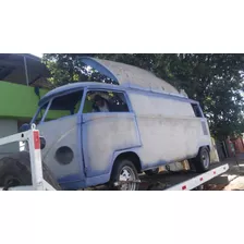 Volkswagen Vw Kombi Food Truck Ou Camper Para Terminar Refor