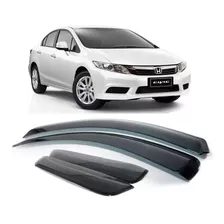 Calha Defletor Chuva Fume Honda Civic 2012 2013 2014 2015