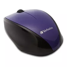 Mouse Verbatim Multitrac Inalmbrico 99744 Morado Color Violeta