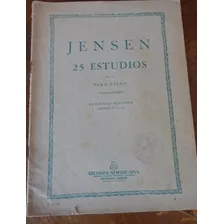 Partitura Piano 25 Estudios Vol 2 Jensen