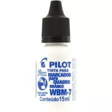 Tinta Marcador Quadro Branco Reabastecedor Wbm-7 Preto 15ml