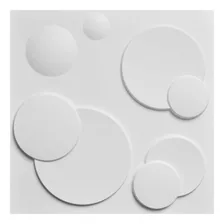 Art3d Paneles De Pared Decorativos De Pvc 3d, Anillo Blanco,