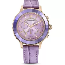 Swarovski Reloj De Cuarzo Suizo Octea Lux Chrono Para Mujer