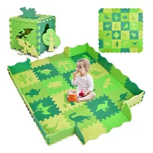 16pz Tapete Foamy Niños Rompecabezas 30x30cm Armable Pack