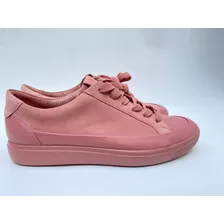 Tenis Ecco Monocromáticos Soft 7 Para Mujer