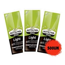 Sache Molho De Soja Shoyu Light Mitsuwa Caixa 500 Unidades