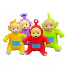 4 Boneco Teletubbies Da Estrela Original 50cm Pelúcia