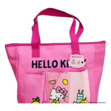 Bolso Playero Grande Hello Kitty Original 