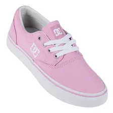 Tênis Dc Feminino New Flash 2 Rosa Original Frete Grátis