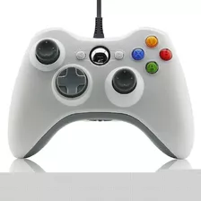 Control Genérico Compatible Con Xbox 360 Alámbrico Blanco