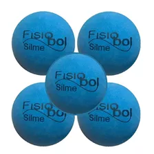 Kit 5 Bolinhas Borracha Fisiobol Frescobol Fisioterapia Pet