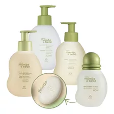 Natura Mamae Bebe Colônia Shampoo Cond Sabonete Liq Promoção
