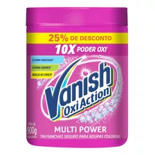 Tira Manchas Em Pó Potencializador De Lavagem Oxi Action 400g Vanish