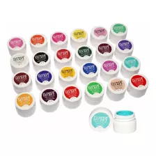 24 Gel Paint Para Uñas (nail Art) Colores Surtidos 