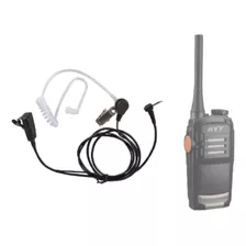 Fone Ptt Lapela De Silicone Para Radio Hytera Tc320 Com Nf