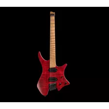 Guitarra Strandberg Boden Os 6 Vermelha Roasted Maple Neck