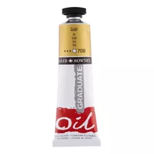 Oleo Daler Rowney Graduate Oil 38ml - Color Del Óleo #708 Oro