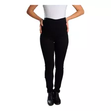 Pantalón De Gabardina Negro Para Embarazada- Victoria Candel