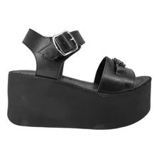 Sandalia Mujer Plataforma Gondola Cadena Mujer 702 Zapato P