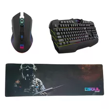 Combo Gamer Soul Pad + Teclado + Mouse