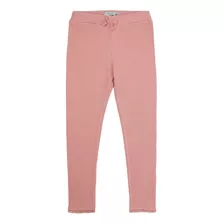 Leggins Con Textura Para Niñas 2-4-6 Años 100% Algodón