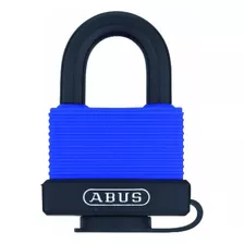 Abus 70/45 Candado Azul De Latón Macizo Resistente A Todo Ti