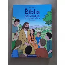 Livro A Bíblia Sagrada Em Quadrinhos 