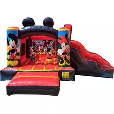 Brincolin Inflable Mickey Con Rampa 