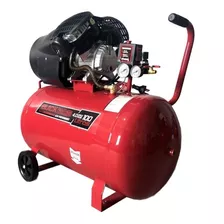 Compresor De Aire Eléctrico Portátil Black Panther Bp-c40100b 100l 4hp 220v Rojo