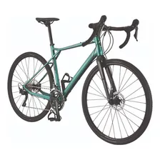 Bicicleta Carretera Gt Grade Expert 28'' 2x10 Gravel Disco Color Verde Esmeralda Tamaño Del Cuadro 55