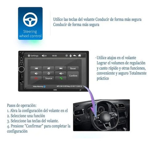 Estereo Pantalla Touch Para Opel Corsa 2002 - 2007 (gofun) Foto 6