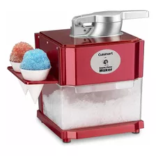 Máquina De Raspadinha Cone De Neve Cuisinart Vermelha