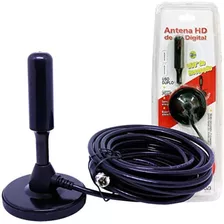 Antena Digital Hdtv Sg-3003 360º Uso Interno E Externo